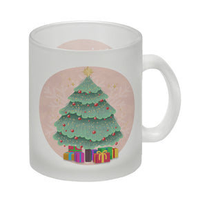 Merry Christmas Kaffeetasse mit schönem Weihnachtsbaum Motiv und Spruch