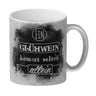 Ein Glühwein kommt selten allein lustige Tasse mit Glühwein Strichliste