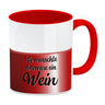 Ich wünschte das wäre ein Wein Kaffeebecher