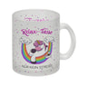 Relax-Tasse Einhorn mit Regenbogen Kaffeebecher