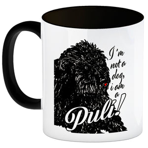 I'm not a dog I am a Puli! Kaffeebecher