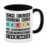 Cookies Kaffeetasse mit Spruch im Periodensystem für Chemiker