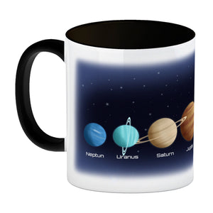 Planeten des Sonnensystems Kaffeebecher