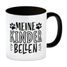 Meine Kinder bellen Hunde Kaffeebecher