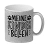 Meine Kinder bellen Hunde Kaffeebecher