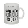 Meine Kinder bellen Hunde Kaffeebecher