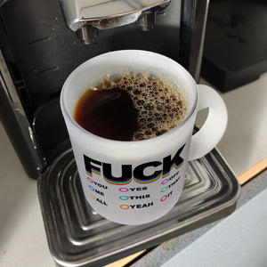 Fuck verschiedene Launen Kaffeebecher zum Ankreuzen