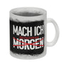 Mach ich irgendwann Kaffeebecher mit lustigem Spruch