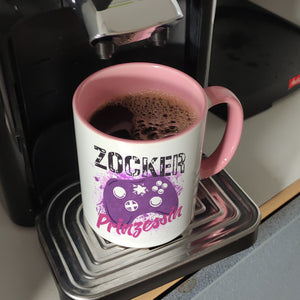 Zocker Prinzessin Kaffeebecher mit Controller Motiv