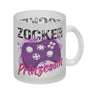 Zocker Prinzessin Kaffeebecher mit Controller Motiv