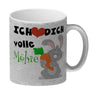 Ich liebe dich volle Möhre Kaffeebecher