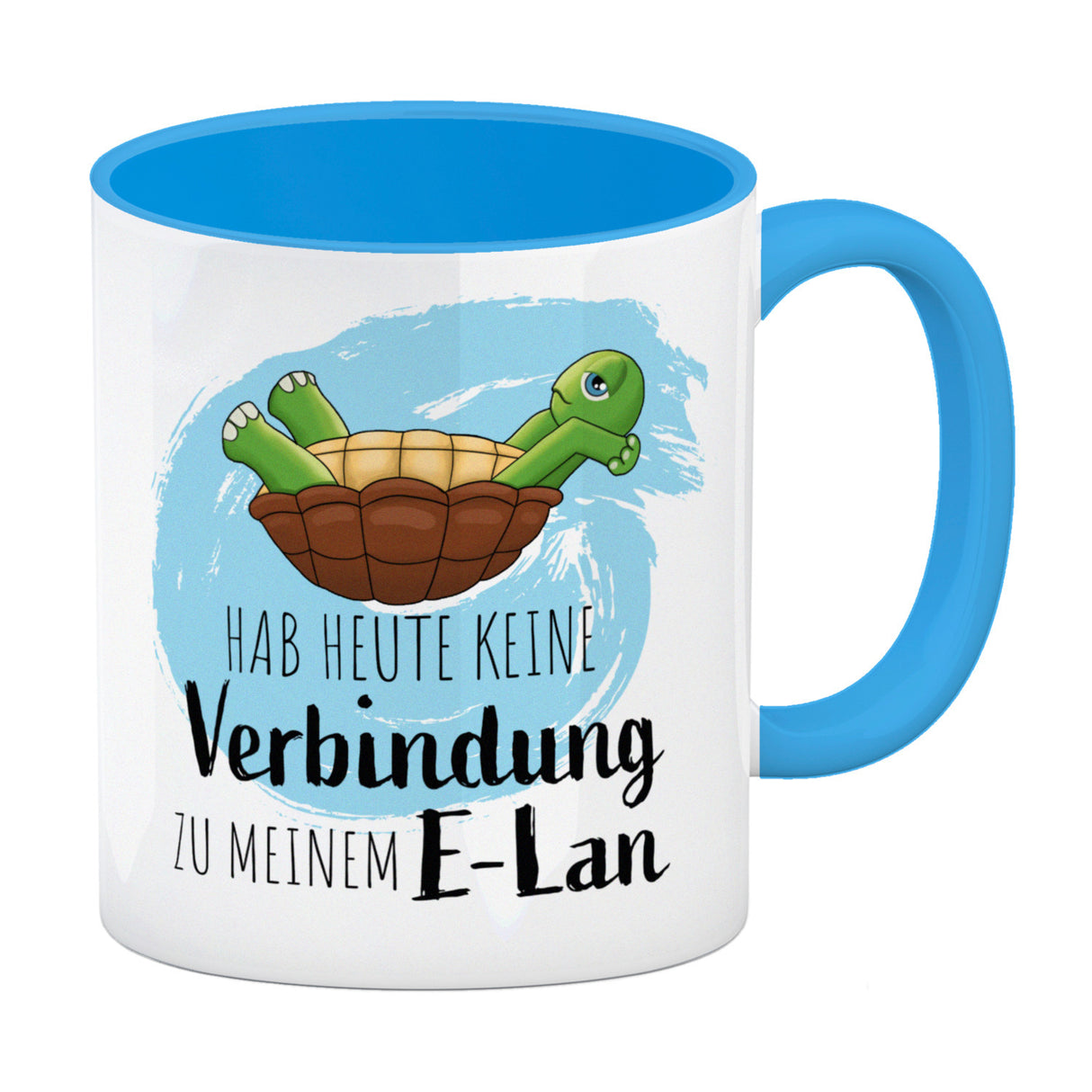 Hab heute keine Verbindung zu meinem E-Lan Schildkröte Kaffeebecher