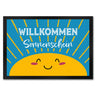 Willkommen Sonnenschein Fußmatte