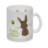 Frohe Ostern Kaffeebecher mit Osterhase und Osterei