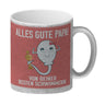 Alles gute Papa von {deinem besten Schwimmer} Kaffeebecher zum Vatertag