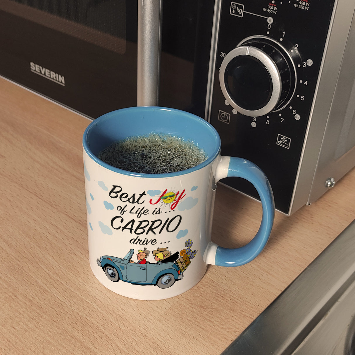 Best Joy of Life is Cabrio Drive Kaffeebecher
