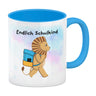 Endlich Schulkind Löwe Kaffeebecher für die Einschulung