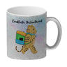 Endlich Schulkind Tiger Kaffeebecher für die Einschulung