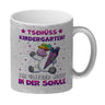 Tschüss Kindergarten Einhorn Kaffeebecher für die Einschulung