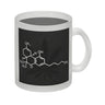 THC Molekül Kaffeebecher