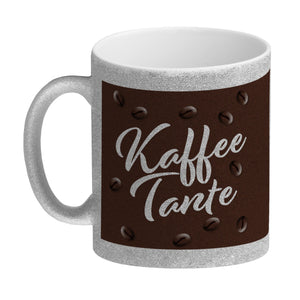 Kaffeetante Kaffeebecher zum Thema Koffeinjunkie