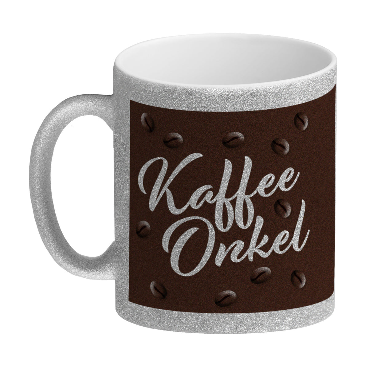 Kaffeeonkel Kaffeebecher zum Thema Koffeinjunkie
