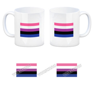 Pride Flagge Gleichberechtigung Kaffeebecher