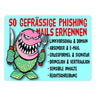 Phishing Mails Metallschild zum Thema Phishing Mails erkennen