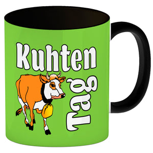 Kuhten Tag Kaffeebecher mit Kuh zum Thema Bauernhof