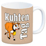 Kuhten Tag Kaffeebecher mit Kuh zum Thema Bauernhof