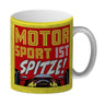 Motorsport ist spitze! Rennwagen Kaffeebecher