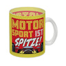 Motorsport ist spitze! Rennwagen Kaffeebecher