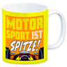 Motorsport ist spitze! Rennwagen Kaffeebecher