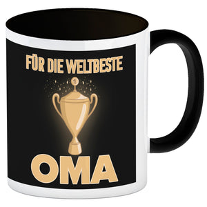 Für den weltbesten Opa Kaffeebecher mit Pokal
