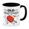 Old Schmetterhand Tischtennis Wortspiel Kaffeebecher