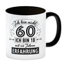 Witziger Kaffeebecher für den 60. Geburtstag mit Motiv: Erfahrung