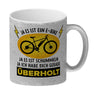 Ja es ist ein E-Bike Kaffeebecher mit lustigem Spruch