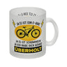 Ja es ist ein E-Bike Kaffeebecher mit lustigem Spruch