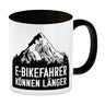 E-Bikefahrer können länger Kaffeebecher