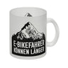 E-Bikefahrer können länger Kaffeebecher