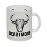 Beastmode Fitness Kaffeebecher mit Stier