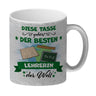 Beste Lehrerin der Welt Kaffeebecher