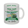 Beste Lehrerin der Welt Kaffeebecher