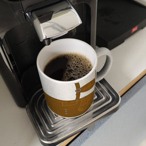 Lederhosen-Motiv Kaffeebecher