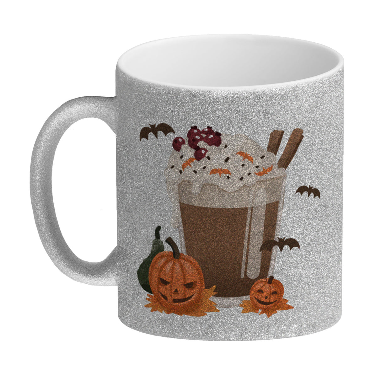 Pumpkin Spice Latte Kaffeebecher für Halloween
