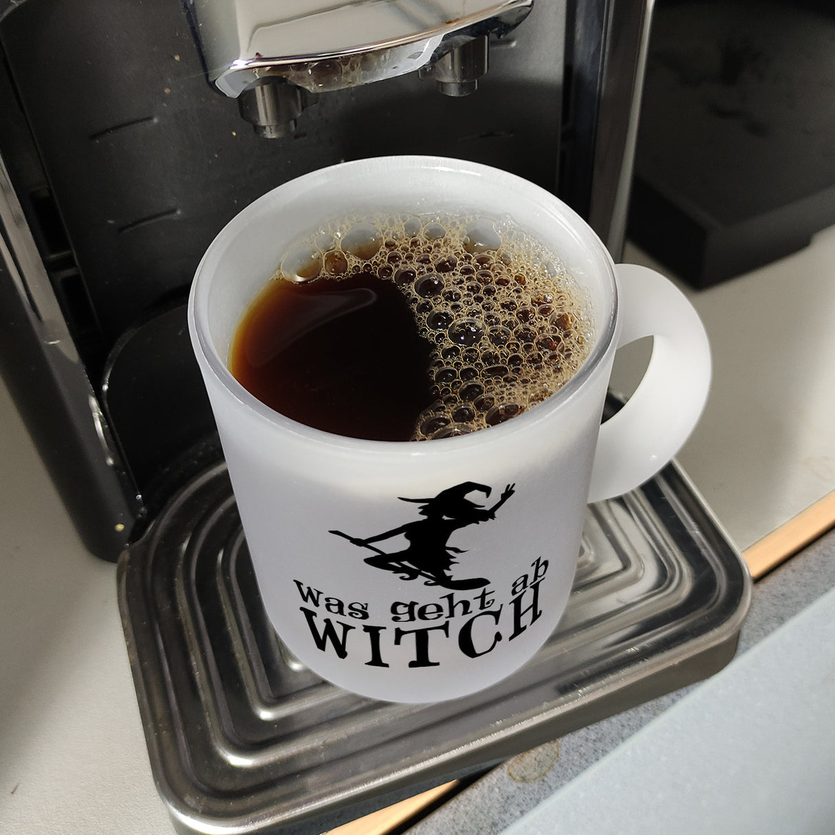 Was geht ab Witch Kaffeebecher mit Hexe