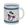 Tanzender Winter Pinguin Weihnachten Kaffeebecher