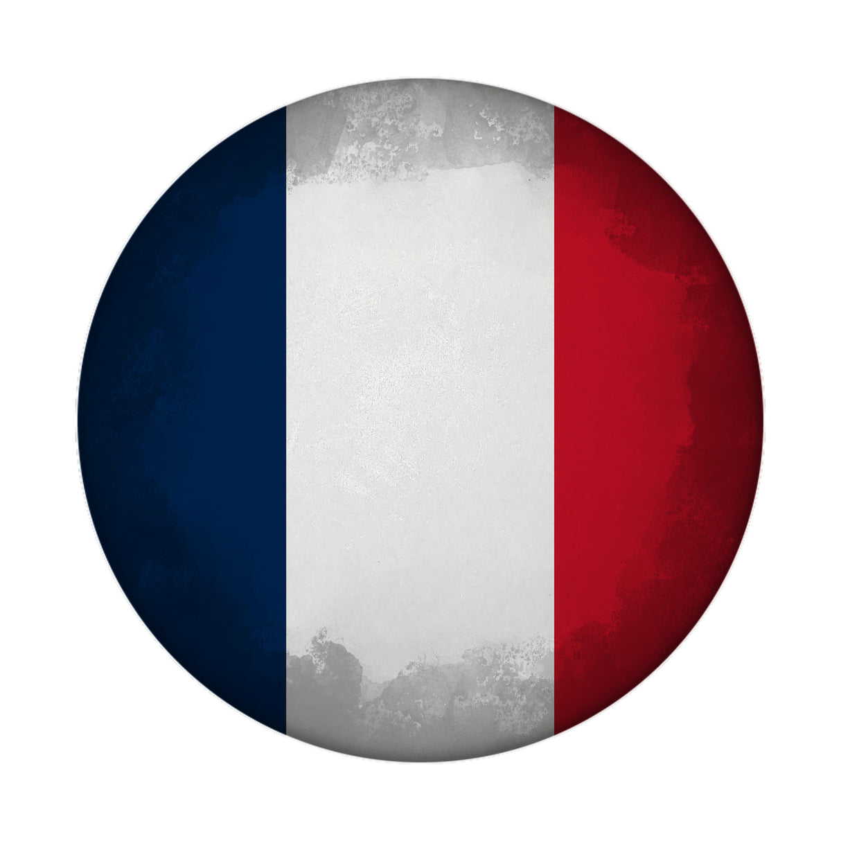 Frankreich Flagge Magnet: Kühlschrankmagnet mit Flaggenmotiv