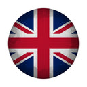 Großbritannien Flagge Magnet rund
