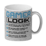 Gamer Logik Kaffeebecher